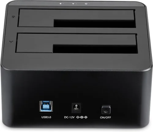 Vista 4 de StarTech - Base USB 3.0 de 2.5/3.5 pulgadas SATA HDD/SSD de doble bahía