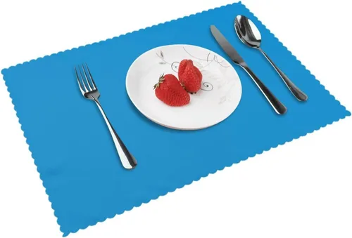 Vista 11 de Rectangular Placemats Set of 4, Heat Resistant Arizona Flag Printed Kitchen Dining Table Mats