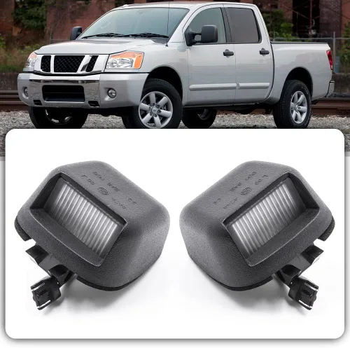 Vista 8 de Luces LED de matrícula para Niss'an Titan Frontier Xterra Armada