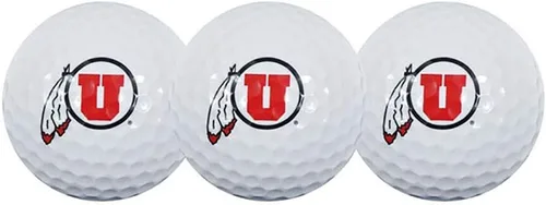 Vista 8 de Juego de 3 pelotas de golf universitarias