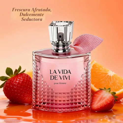 Vista 3 de A CENTER Juego de perfume de 4 piezas para mujer, set de regalo
