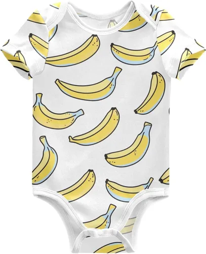 Vista 18 de vvfelixl Bodies para bebé niña negro Pug blanco manga corta algodón ropa de bebé para niñas 0-24 meses Multi1