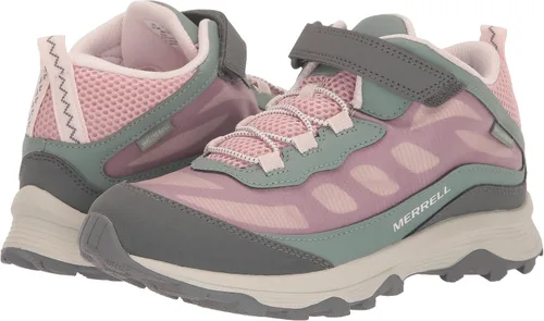 Vista 7 de Merrell Botas de senderismo unisex Moab Speed Mid AC impermeables (niños pequeñosniños grandes)