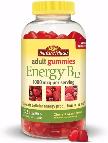 Vista 6 de Nature Made Gomitas energéticas B12, 80 unidades, (paquete de 2), el sabor puede variar.