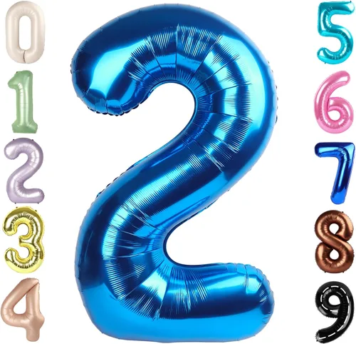 Vista 113 de Globos del números 0 de 40 pulgadas para formar los números 10, 20, 30, 40, 50, 60, 70, 80, 90, 100, para decoración de cumpleaños, bodas, eventos