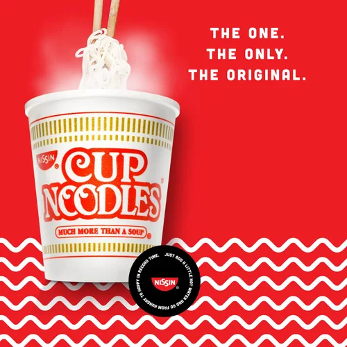 Vista 6 de Nissin Cup Noodles - Sopa de fideos Ramen con mariscos, 2.68 onzas (paquete de 6) Sopa instantánea de fideos ramen, tazas de papel para microondas