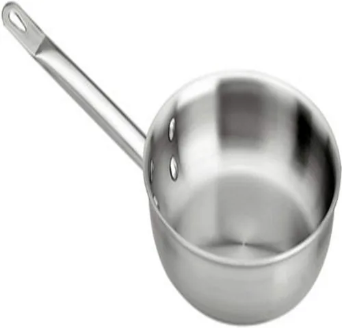 Vista 2 de Paderno Sartén de acero inoxidable de 7 pulgadas, 7.88 pulgadas