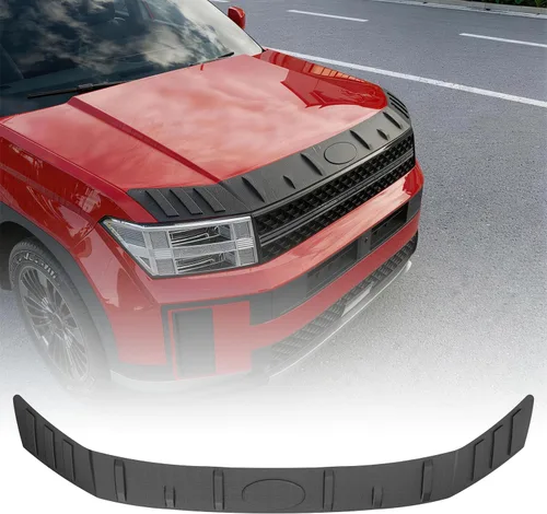 Vista 22 de powoq Deflector de capó compatible con Jeep Wrangler JK 2007-2018