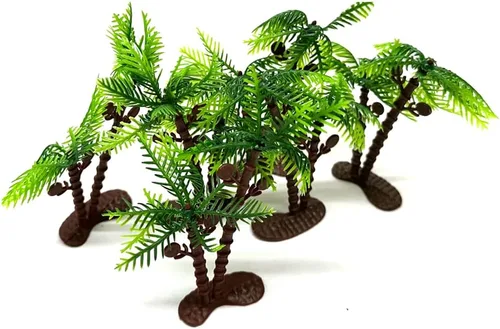 Vista 2 de Mini palmeras artificiales de plástico, 6