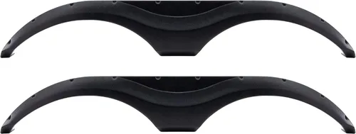 Vista 7 de RecPro Guardabarros de defensa tándem para RV Estilo elegante Moldura de plástico Negro (1)