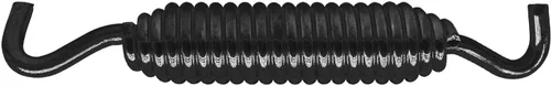 Vista 2 de 3.7" Negro Jiffy Stand Kickstand Spring se adapta a Harley Sportster Softail Super Glide Touring (negro)