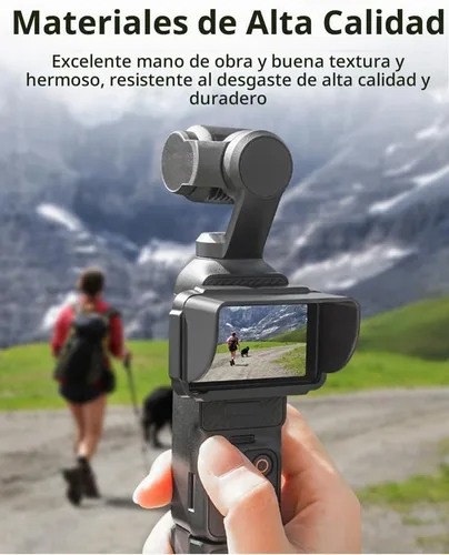 Vista 6 de Para DJI Osmo Pocket 3 4 Pantalla Parasol Cubierta Hard PC Sun Hood Protector Accesorios