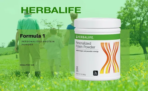 Vista 4 de HERBALIFE Formula 1 Four Combo (tarta de queso de fresa 26.46 oz) Batido nutricional saludable Mezcla de concentrado de aloe a base de hierbas Pinta