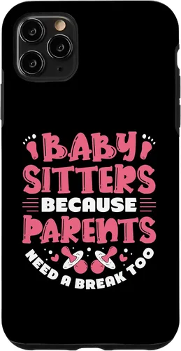 Vista 13 de Babysitters Because Parents Need - Babysitter Babysitting Case for iPhone 17