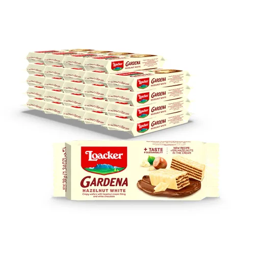 Vista 11 de Loacker Gardena Crema de chocolate, recubierta de chocolate, paquete de 25 individuos