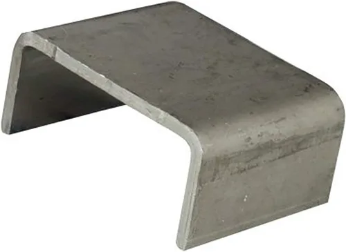 Vista 2 de Buyers Products B2373R - Bolsillo de estaca recto soldado, 1.5 x 3 pulgadas en el interior x 3 pulgadas de profundidad, acero de calibre 14