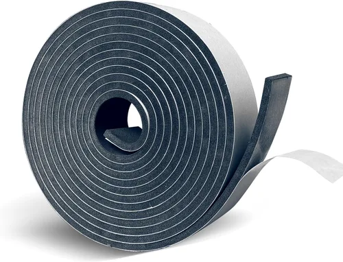 Vista 7 de Cinta de espuma de celda cerrada de 1 pulgada de ancho x 1/4 de pulgada de grosor, tira de espuma de una sola cara con respaldo autoadhesivo
