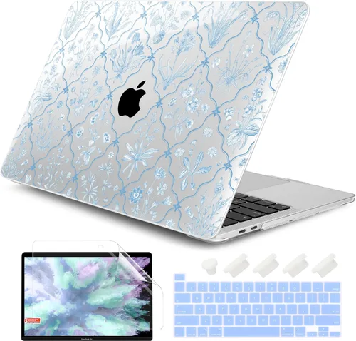 Vista 29 de Funda compatible con MacBook Pro de 13 pulgadas 2024 2023-2020 versión A2338 M2/M1 A2251 A2289 con pantalla Retina y Touch ID, carcasa rígida