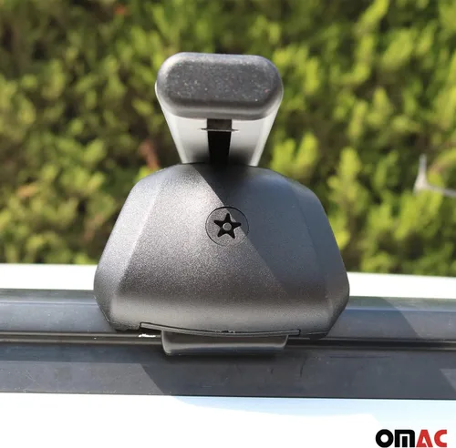 Vista 7 de Portaequipajes para Mazda CX-50 2023-2025 Barras transversales gris hierro 2 piezas