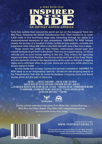 Vista 3 de Inspired to Ride DVD