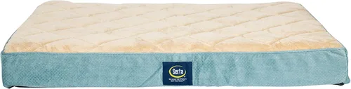 Vista 19 de Serta Cama ortopédica acolchada para perros con parte superior para mascotas - Gris pizarra (XL)