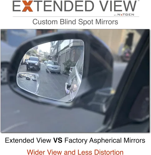 Vista 6 de Espejos de punto ciego, compatibles con BMW X3 Extended View, juego de 2 piezas (izquierda y derecha)