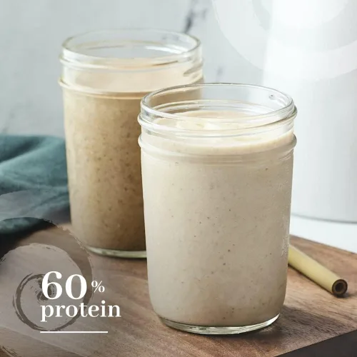 Vista 6 de ANCESTRAL Organics Proteína vegana en polvo, superalimento orgánico certificado por Sacha Inchi, 0.76 onzas de proteína a base de plantas, rico