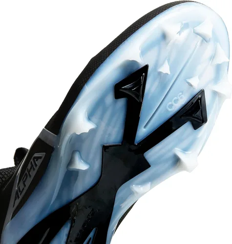 Vista 7 de Nike Alpha Menace Elite 3 BlancoGris PartículaAmarillo OptiNegro Botas de fútbol para hombre.