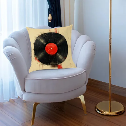Vista 6 de Fundas de almohada retro de 16 x 16 pulgadas, fundas de almohada decorativas cuadradas para sofá, dormitorio, sala de estar, casa de campo