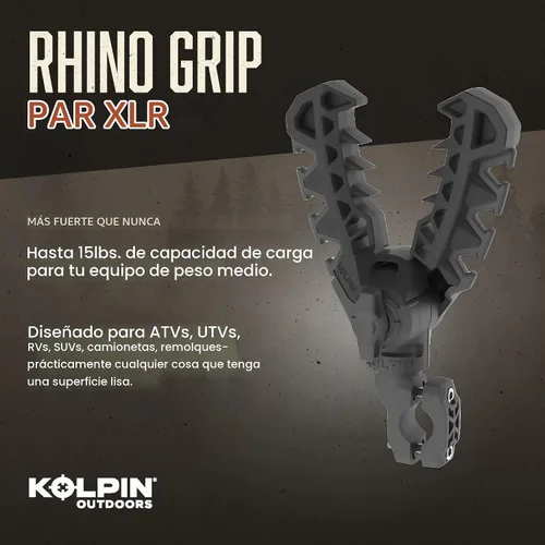 Vista 2 de Kolpin Rhino Grip XLR Soporte de barra, negro