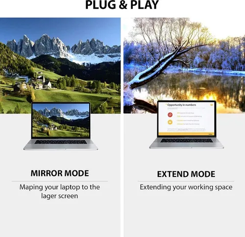 Vista 4 de PRO USB-C HDMI compatible con Your Nothing Ear 1 a 4k con puerto de alimentación, cable de 6 pies a 2160p a 60Hz, cable de 6 pies/6.6 ft