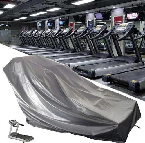 Vista 2 de Cubierta de cinta de correr impermeable de tela Oxford para exteriores, máquina de ejercicio para uso familiar