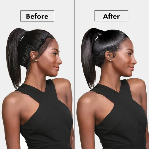 Vista 8 de EBIN NEW YORK Wonder Tail Bond - Aerosol de congelación de fijación extrema, cabello grueso, 2.7 onzas, sujeción de larga duración, control