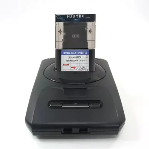 Vista 3 de Master System Adapter & 1000 Games Cartridge,Play Retro 8-Bit Games on Genesis,SEGA Mega Drive Compatible,Classic Gaming Bundle
