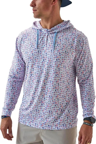 Vista 14 de Burlebo Sudadera de rendimiento para hombre – Prenda de manga larga ligera, ajuste atlético, absorción de humedad, protección solar Camuflaje