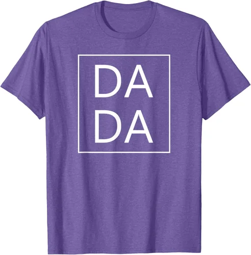 Vista 10 de DADA - Camiseta a juego para el primer día del padre, regalo para papá y mamá, Negro, S