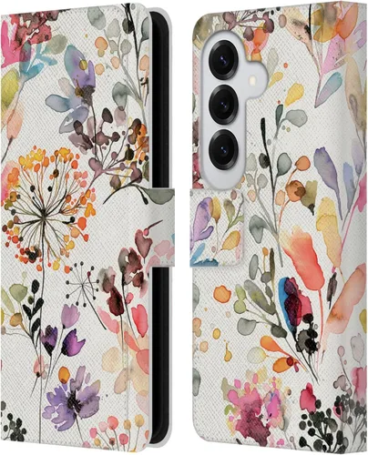 Vista 188 de Head Case Designs Officially Licensed Ninola Beige Wild Grasses Leather Wallet Case Compatible with Samsung Galaxy A07 4G