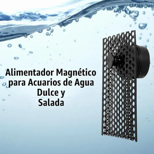 Vista 2 de Two Little Fishies PouchFeeder Magnetic Aquarium Pastoreo Bolsa