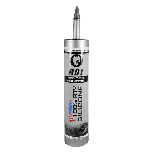 Vista 12 de Red Devil 08162I RD PRO RTV de grado industrial 100% silicona resistente a la intemperie, tubo de 10.1 oz, almendra, paquete de 1
