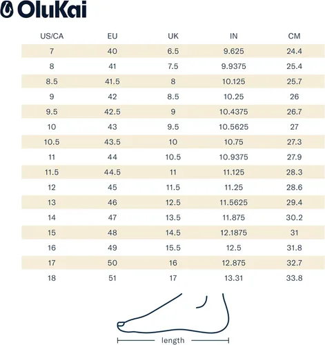 Vista 7 de OLUKAI Lae'ahi Li 'ILI - Tenis de cuero para hombre, zapatos de cuero de grano completo, tacón desplegable y suela de goma para todo tipo de clima