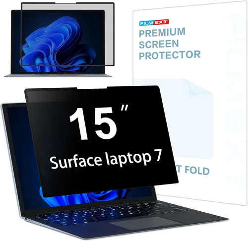 Vista 19 de FILMEXT Paquete de 2 Filtros de Pantalla de Privacidad para Computadora de 22 Pulgadas para Monitor de Escritorio/Sin Marco Todo en Uno 16:10