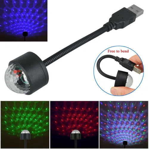 Vista 3 de TITA-DONG Mini lámpara de proyección LED de estrella, 9 modos funcionales, proyector USB, luz ajustable romántica de luz de estrella para coche