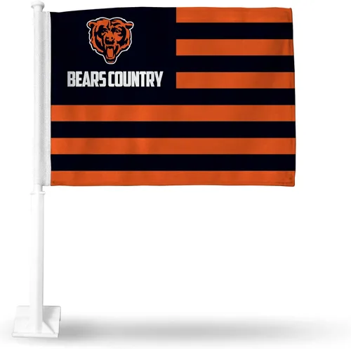 Vista 78 de Rico Industries NFL - Bandera de coche de doble cara, accesorio para coche