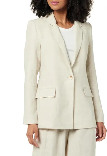 Vista 16 de The Drop Blake - Blazer largo para mujer Boucle negro