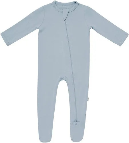 Vista 105 de KYTE BABY Pies unisex con cierre de cremallera, rayón hecho de bambú, 0-24 meses