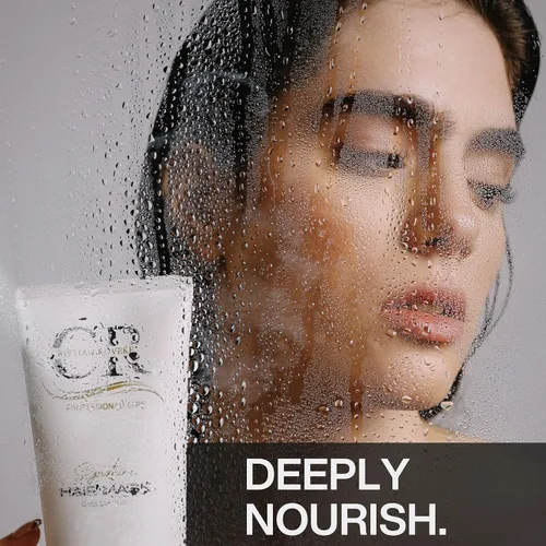 Vista 3 de Cristian Rovere - Mascarilla para el cabello distintiva, mascarilla para el cabello acondicionador profundo con infusión de manteca de karité