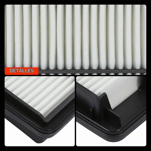 Vista 8 de A-Premium Filtro de aire del motor compatible con el modelo Honda
