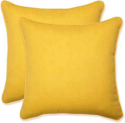 Vista 46 de Pillow Perfect Pompeya - Almohada lumbar grande para interiores/exteriores con relleno de felpa, resistente al clima y a la decoloración, lumbar
