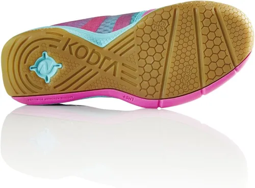 Vista 3 de Salming Kobra Indoor Handball Shoes TurquoisePink