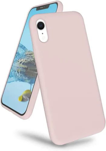 Vista 10 de Compatible with iPhone XR Case, Drop Protection Liquid Silicone Gel Rubber Full Body Bumper Cover with Soft Microfiber Shockproof Phone Case for